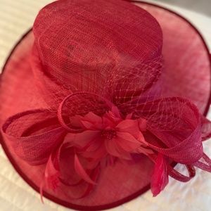 Pink Derby Hat